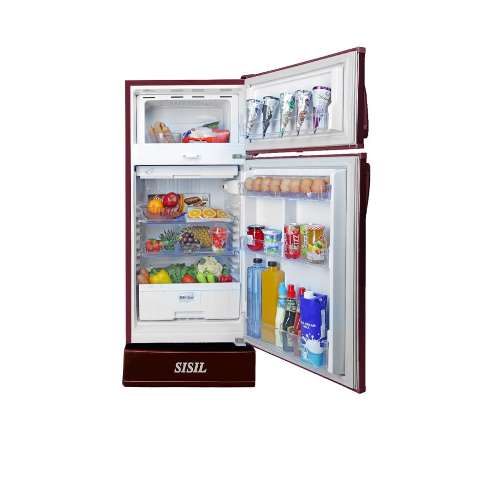 Sisil Double Door Refrigerator - 185L - 192WR TGF - Image 3