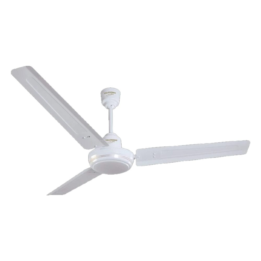 Telesonic Ceiling Fan 56 (White) - Crystal