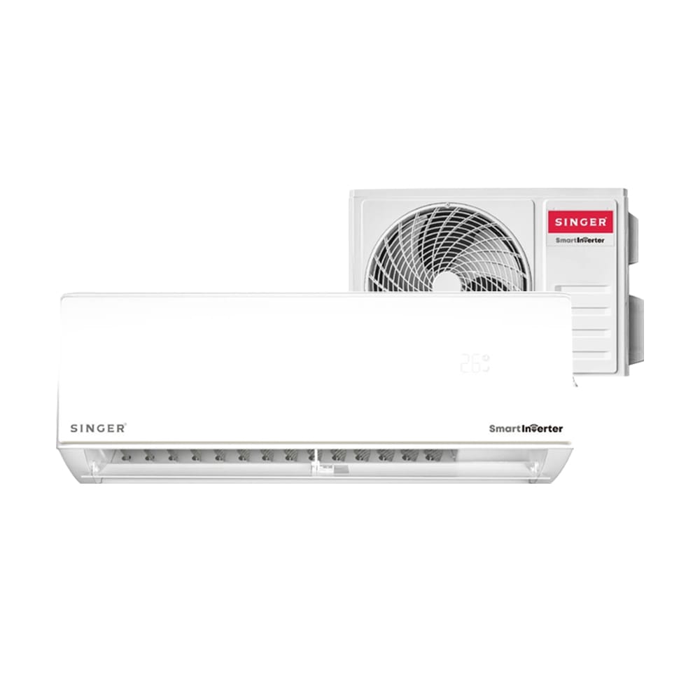 Singer Smart Inverter AC (Wifi) With Kit & Bracket - 12000BTU - SASI12INPRO